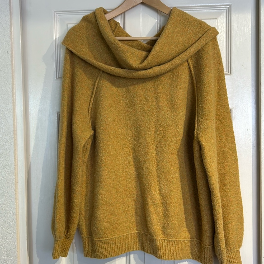 Free People Cowl Neck Sweater
